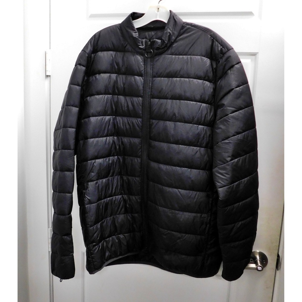 Barbour Ridley Scott Directors Jacket Quilted Puffer Black sz XXL